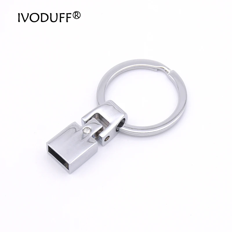 Ivoduff 3x Key Fob Multiple Colour With Screw Keychain Split Ring For 10mm  Wrist Wristlets Tail Clip