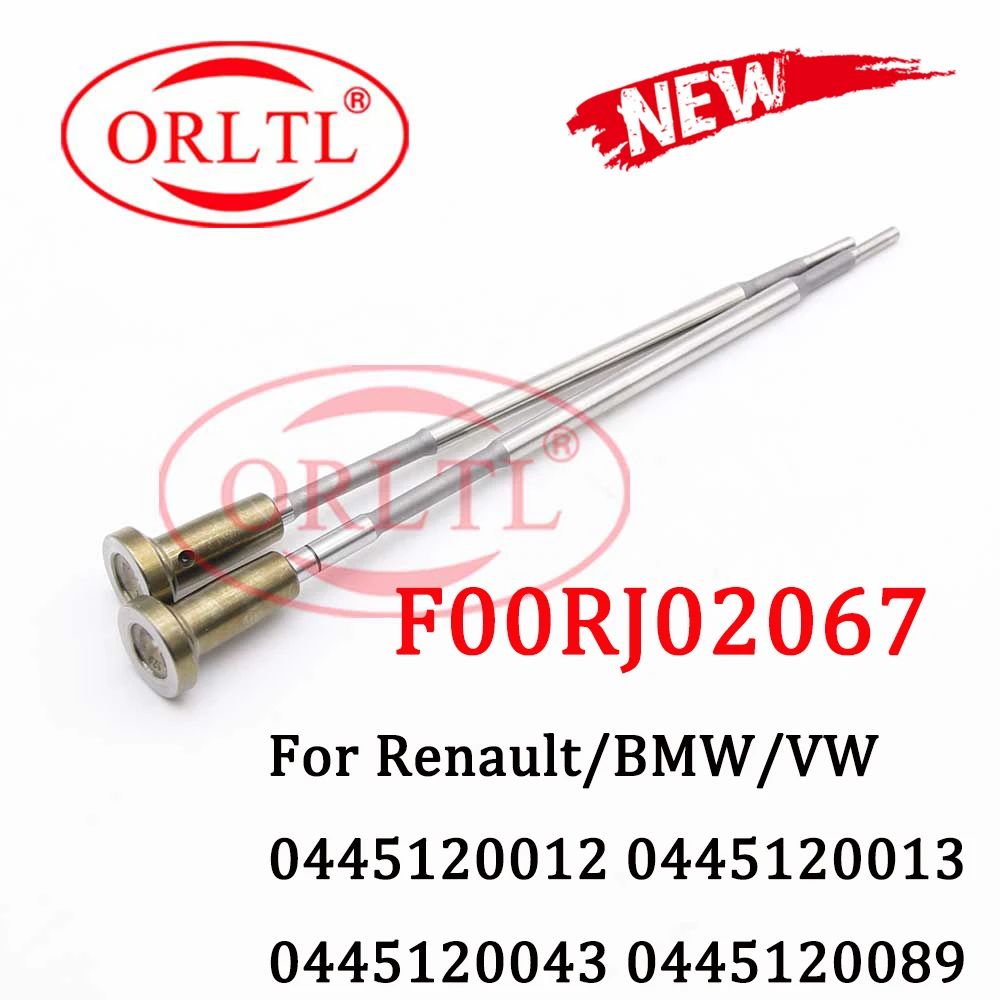 

ORLTL F00RJ02067 Common Rail Nozzle Valve F 00R J02 067 Fuel Repair Kit Valve For Renault/BMW/Volkswagen 0445120012 0445120013