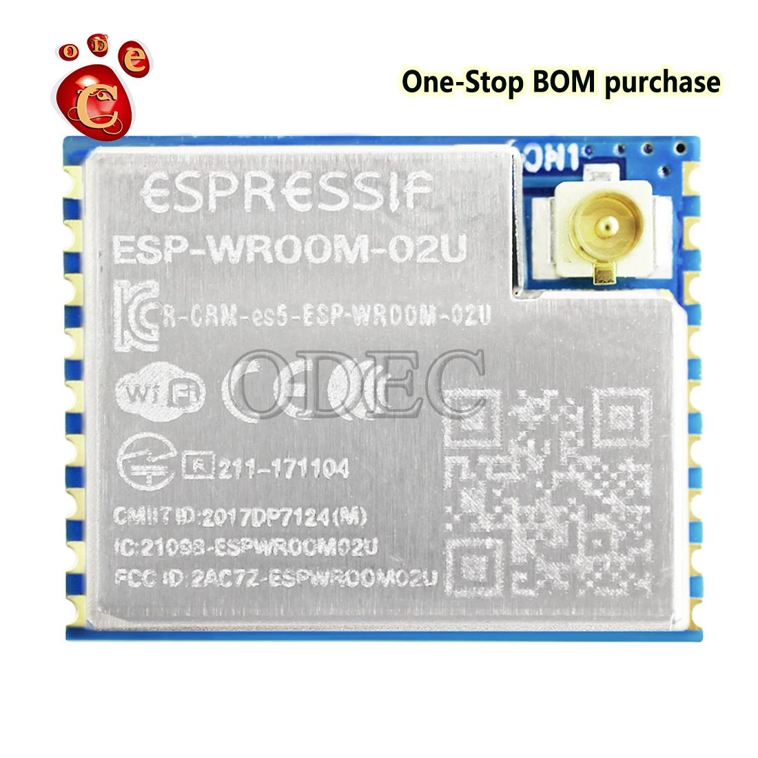 Módulo ESPRESSIF Original nuevo, ESP-Wroom-02D, ESP8266, 5 uds., ESP-Wroom-02U