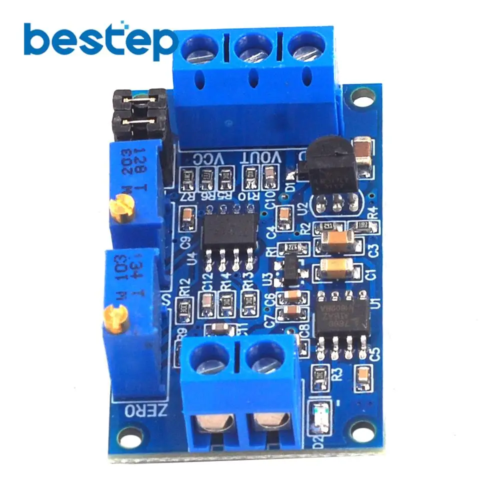 Current To Voltage Module 0 / 4-20mA To 0-3.3V/5V/10V Voltage Transmitter Signal Converter