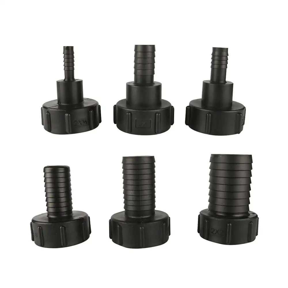 

Inlet S60 Coarse Female Thread IBC Tank Adapter Outlet 1/2" 3/4" 1" 1.25" 1.5" 2" Pipe Interface IBC Tank Fitting Accessories