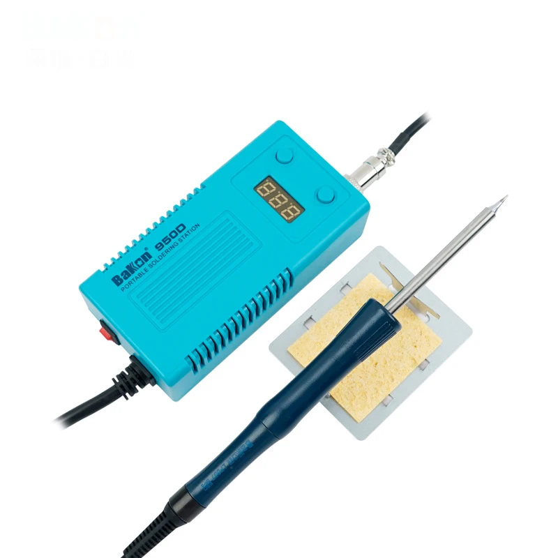 

75W 950D Electricial Soldering Iron Kits Portable Solder Iron Head Mini Digital Soldering Station with T13 Head Tips Tools