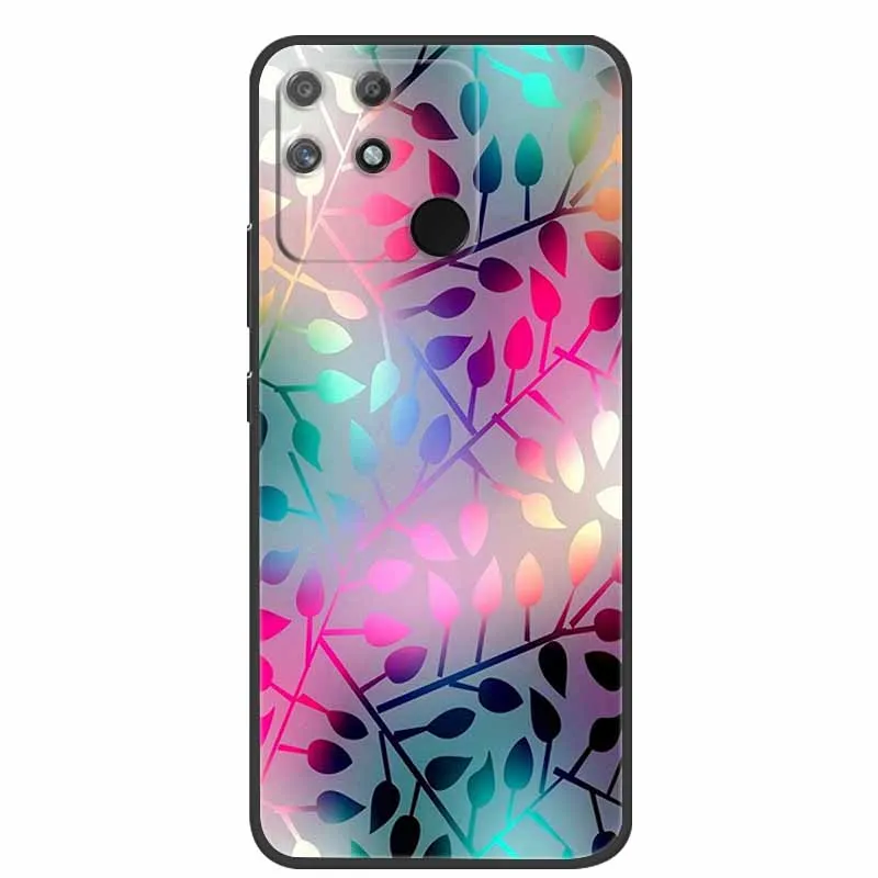 Redmi 10C 케이스, Redmi10C 블랙 소프트 실리콘 휴대폰 케이스, 샤오미 Redmi 10C 후면 커버 케이스, Redmi 10 C 파워 펀다 POCO C40