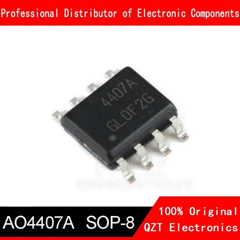 10pcs/lot 100% New AO4407 4407 AO4407A 4407A MOSFET SOP-8