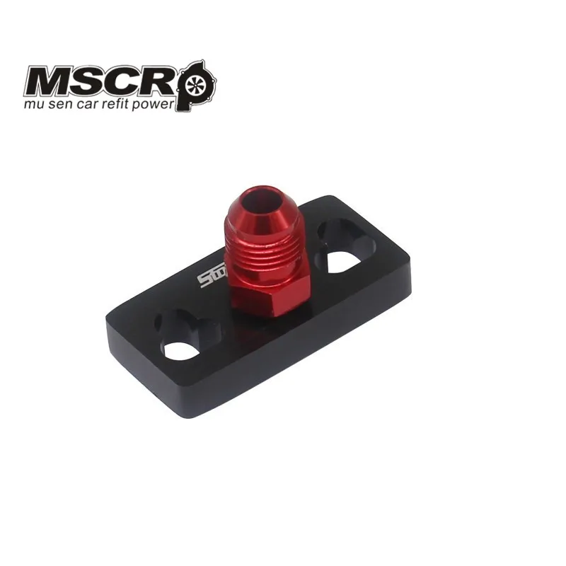 New style Aluminum 1PC Black Turbo Fuel Rail Delivery Regulator Adapter For Stormcar Regulator Fit for Honda