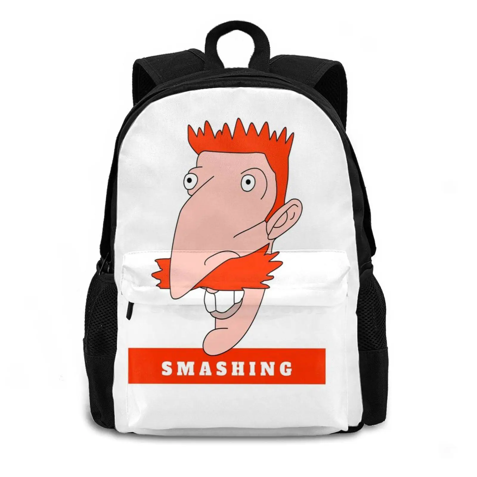 Nigel Thornberry Smashing New Arrivals Unisex Bags Student Bag Backpack Nigel Thornberry Smashing The Wild Thornberrys Memes