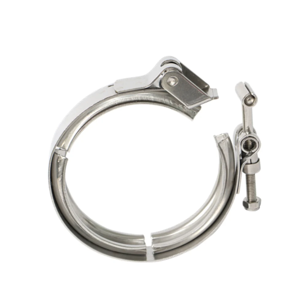 ZUCZUG 1.5 To 6.0 Inch Quick Release V Band Clamp Stainless Steel 304 Exhaust Down Pipe--Clamp Only Not Including Flanges