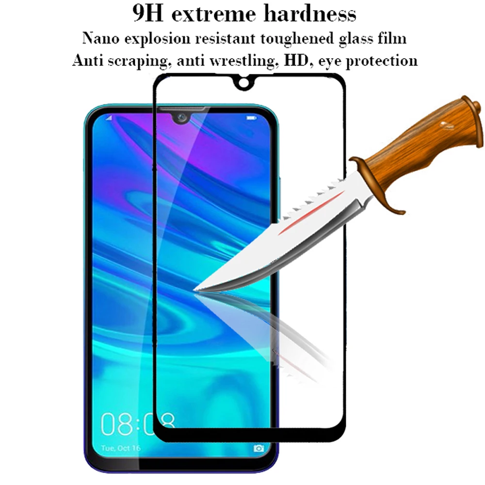 on tempered glass for huawei p smart 2018 plus 2019 phone screen protector for huawei p smart Z protective film glass smartphone