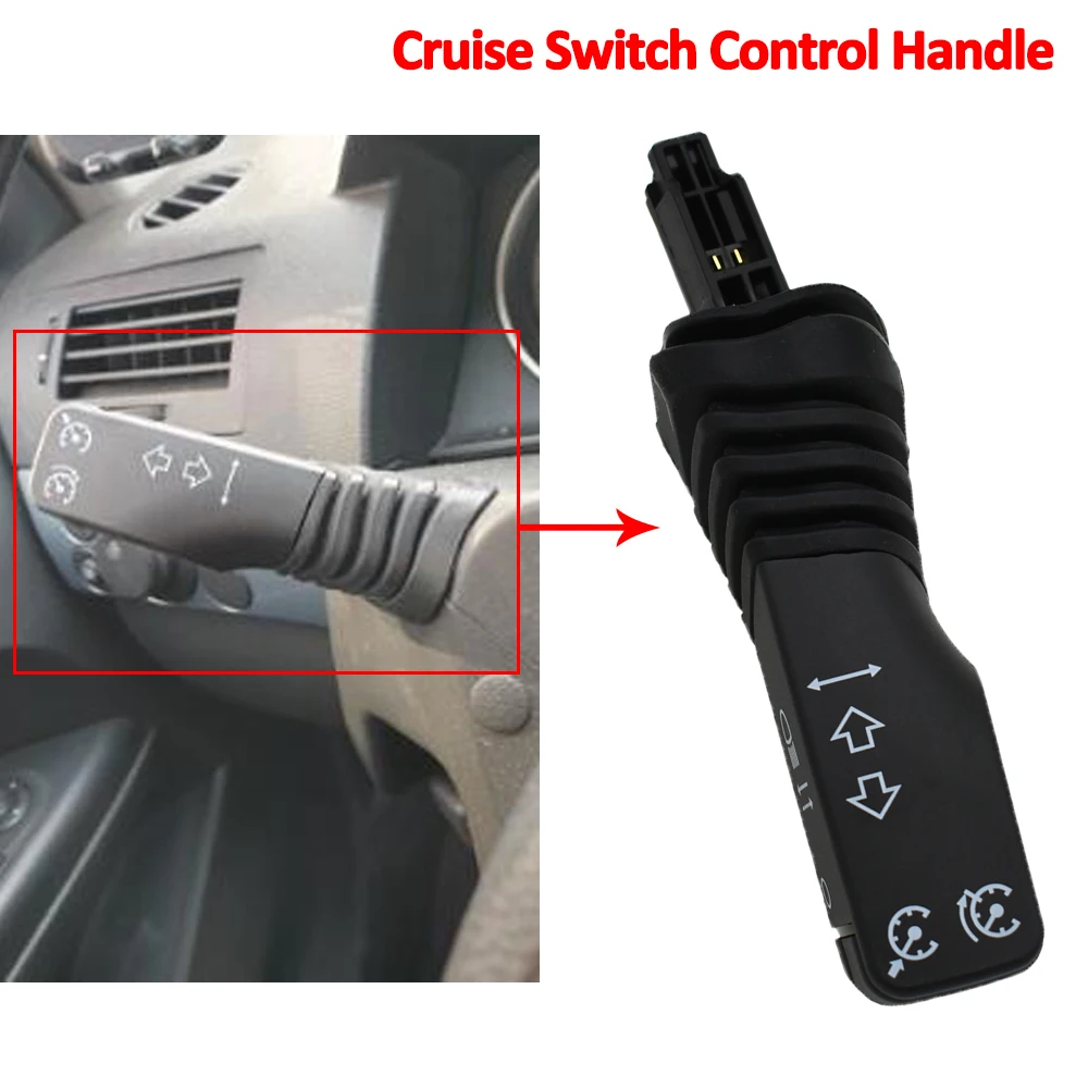 Manija de Control de Crucero de Alta Calidad 13129642 para Opel Vauxhall Astra 2006-2012, Interruptor de Control de Crucero