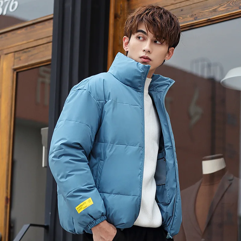 New men's 2021 short style fashion casual 90 white down plus down plus thick down jacket brand high quality winter snow skiing