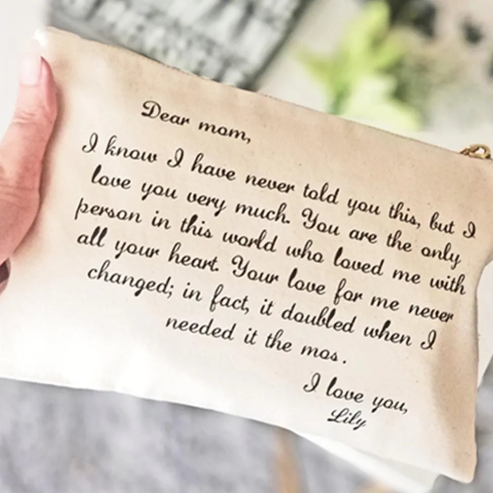 Personalized Love Letter bag,   Big letter,  Mother's Day Gift bag, Grandparents, Wedding Gift, cutom Anniversary Present bag