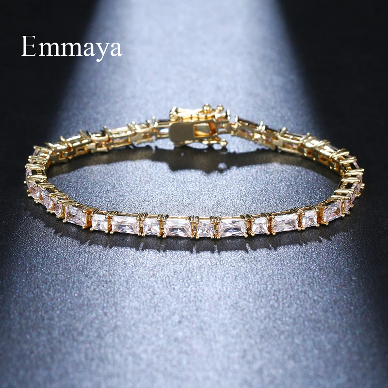 EMMAYA Fashion Jewelry For Women And Ladies Delicate Ornament Muliticolors AAA Zirconia Bracelet In Popular Party Shiny Dress-up