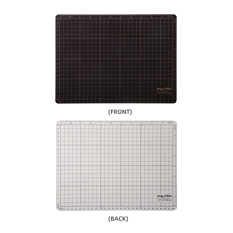 WUTA New Fabric Cutting Mat, Leather Cutting Board A1 A2 A3 A4 A5 Professional Self Healing Quality Double-Sided  Craft Tool Set