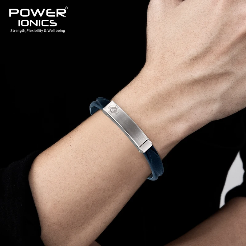 New Power Ionics Prism Morandi Colors 2000 Anions Hologram Germanium Magnetic Wristband Bracelet  Gift