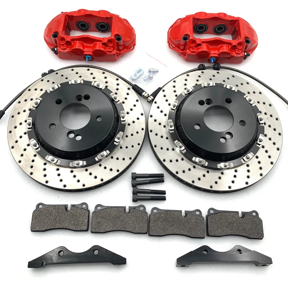 Floating JKGT4 Brake Caliper Kit suitable for street sport use for BMW/Audi/Mercedes-Benz 18-inch front and rear wheels