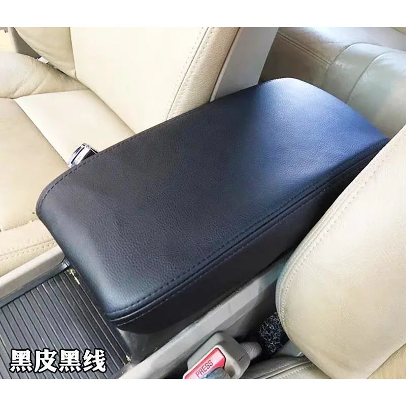 Car PU Leather Armrest Box Cover Center Console Arm Rest Covers for Honda/Civic 8th Gen 2006 2007 2008 2009 2011