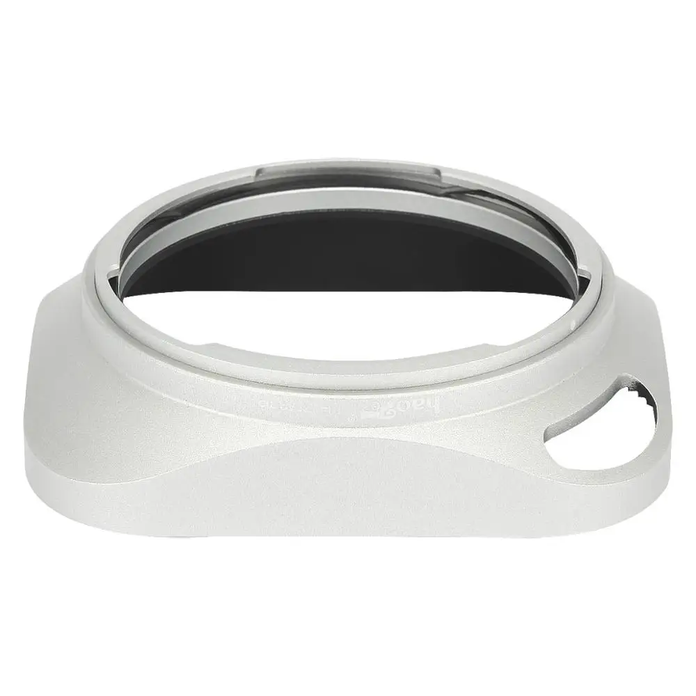 Haoge LH-ZM33P Lens Hood for Carl Zeiss Distagon T* 35mm f1.4 ZM Hollow Out Designed Silver