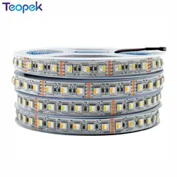High Quality 5M 4 Color in 1 Chip RGBW LED Strip.12V 24V 60LEDs/M 84LEDs/M 96LED/M IP20/IP65 5050 SMD Flexible LED Strip Lights