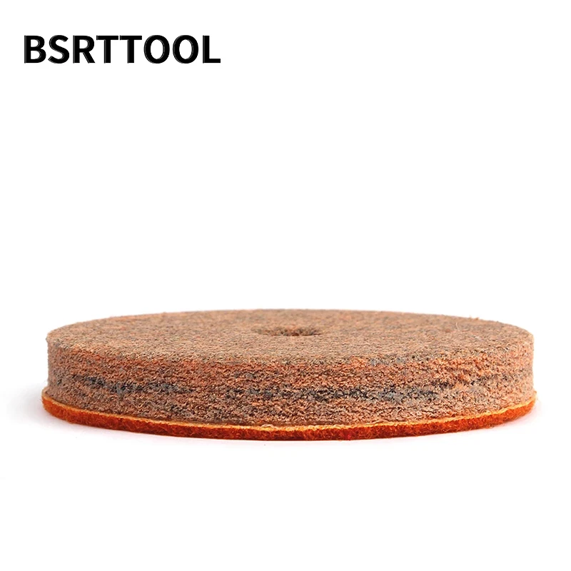 BSRTTOOL 5 Inch 7Pieces Sponge Diamond Polishing Pad For Marble Granite Concrete Floor Polishing Grinding