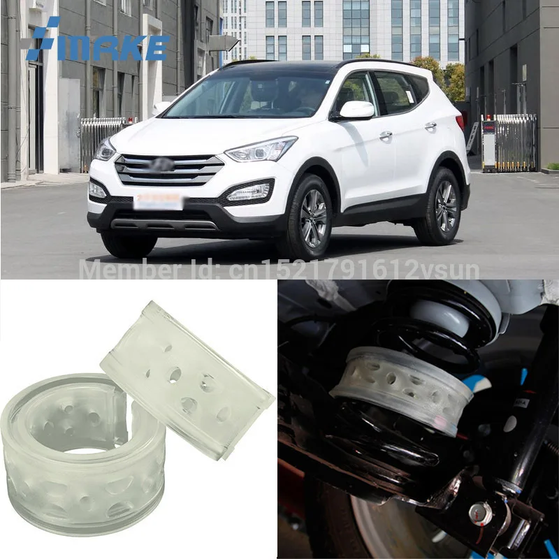 

smRKE For Hyundai Santa Fe Car Auto Shock Absorber Spring Buffer Bumper Power Cushion Damper Front/Rear High Quality SEBS