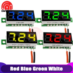 0.28 pollici DC 12V 2 fili Mini LCD voltmetro digitale voltmetro schermo LED parti elettroniche accessori voltmetro digitale caldo