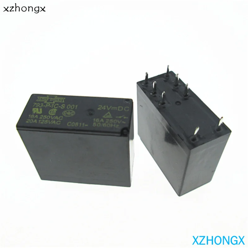 relay 793-P-1C-S 001 24VDC 793-P-1C-S-001-24VDC 793P1CS001 24V 24VDC DC24V 16A 250VAC 8PIN