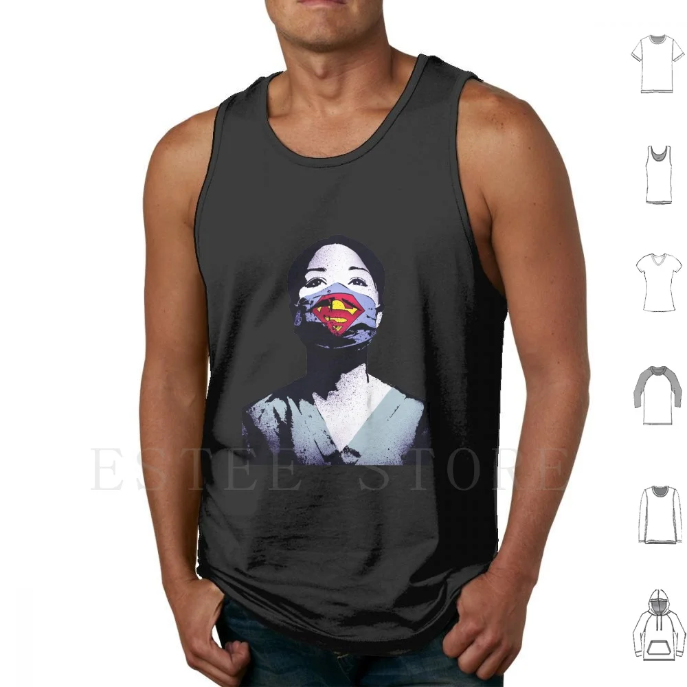 ? Подарочные майки для медсестры, жилет без рукавов, супергерои в скрабах, супергерой в скрабах, этот супергерой носить скрабы