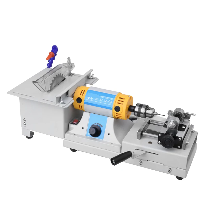 Small Round Bead Hole Punching Machine DR2018 Jade Carving Buddha Bead Grinding Machine Multifunctional Table Grinding Machine