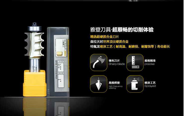 Đa Chiếu Trúc Hạt Bit Cnc Cắt Cho Gỗ Trang Trí