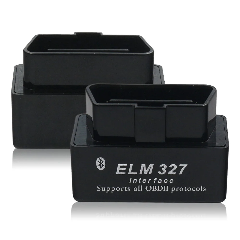 Super Mini ELM327 OBD2 escáner ELM327 Bluetooth V1.5 V2.1 WIFI ELM327 OBD2 herramienta de diagnóstico de coche para Android/Windows/Symbian/iOS