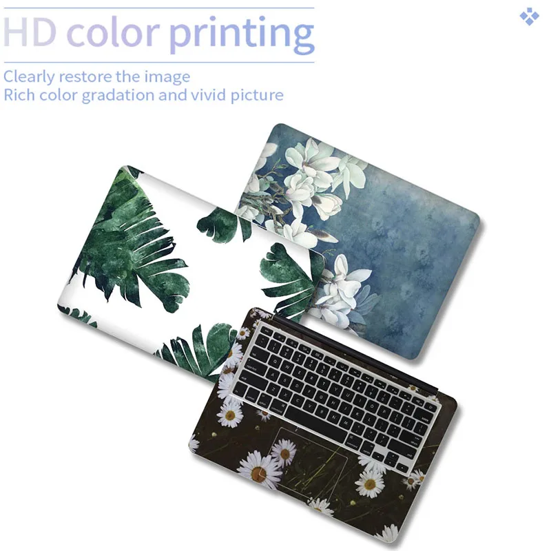 

Custom Maple Leaves Laptop Sticker Laptop Skin Art Decal 12/13/14/15/17 inch for MacBook Dell HP Lenovo Laptop Sticker Decorat