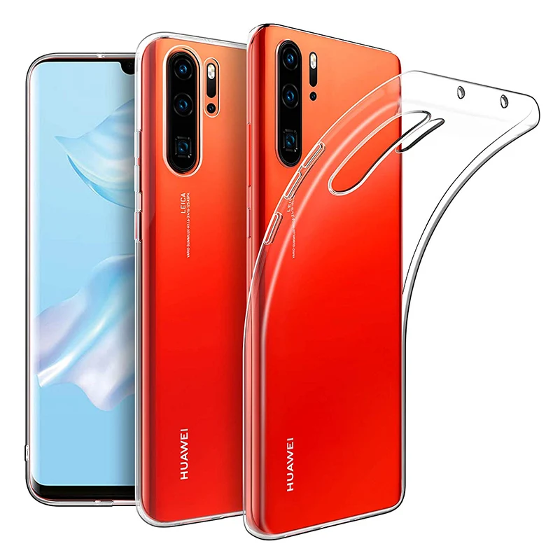 Ultra Thin Soft Silicon Case for Huawei P30 Pro P30Pro TPU Cover Transparent Slim 360 Protective Mobile Phone Back Funda Carcasa