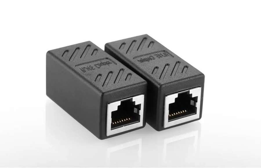 Xintylink RJ45-Stecker CAT7 CAT6 CAT5e Doppelsteckadapter CAT6 8P8C Netzwerk-Extender RG RJ45 RG45 Ethernet-Kabel Buchse – Detail 10