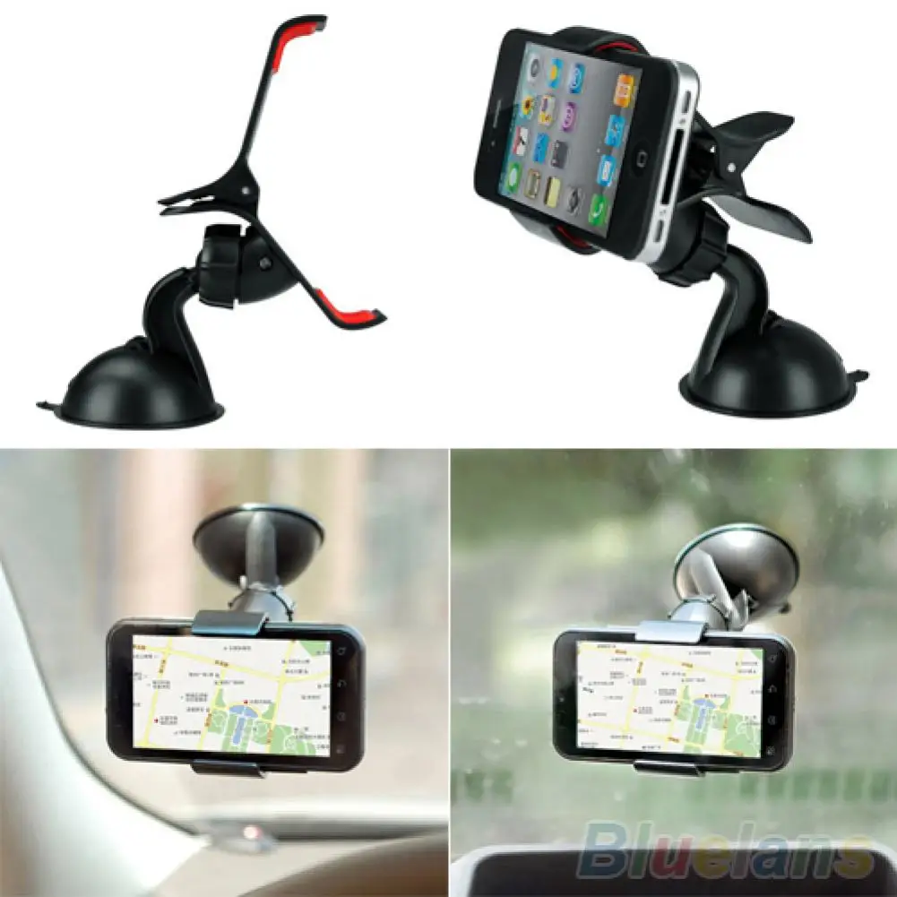 Universal 360 Degree Rotate Car Windshield Stand Bracket Holder for Phones GPS MP4 Accessories