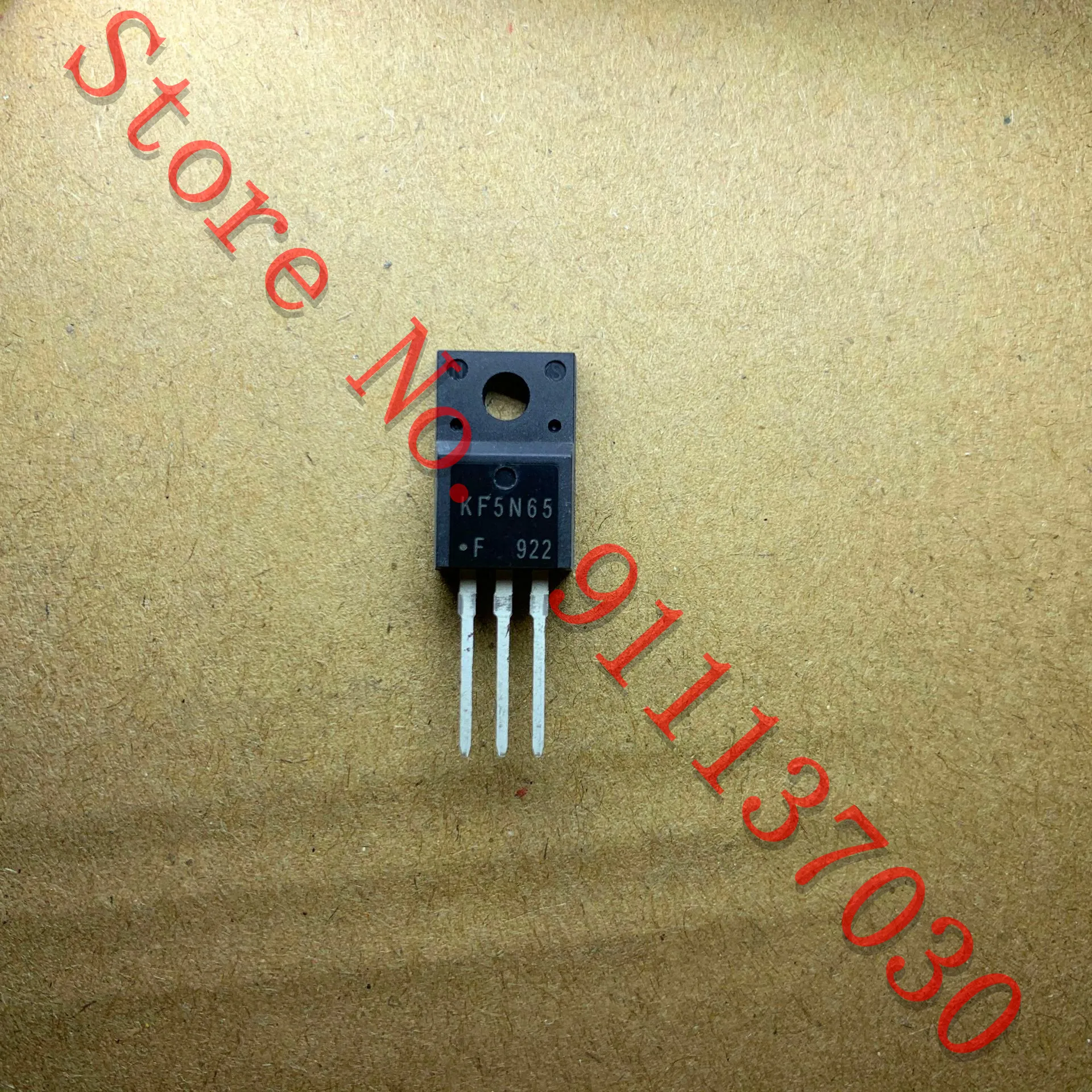 1pcs    KF5N65F   KF5N65   5A  650V   TO220F