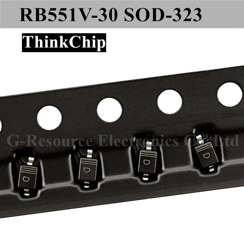 RB551V-30 Sô Phi-323 RB551V 0805 SMD Schottky Diode (Đánh Dấu D)
