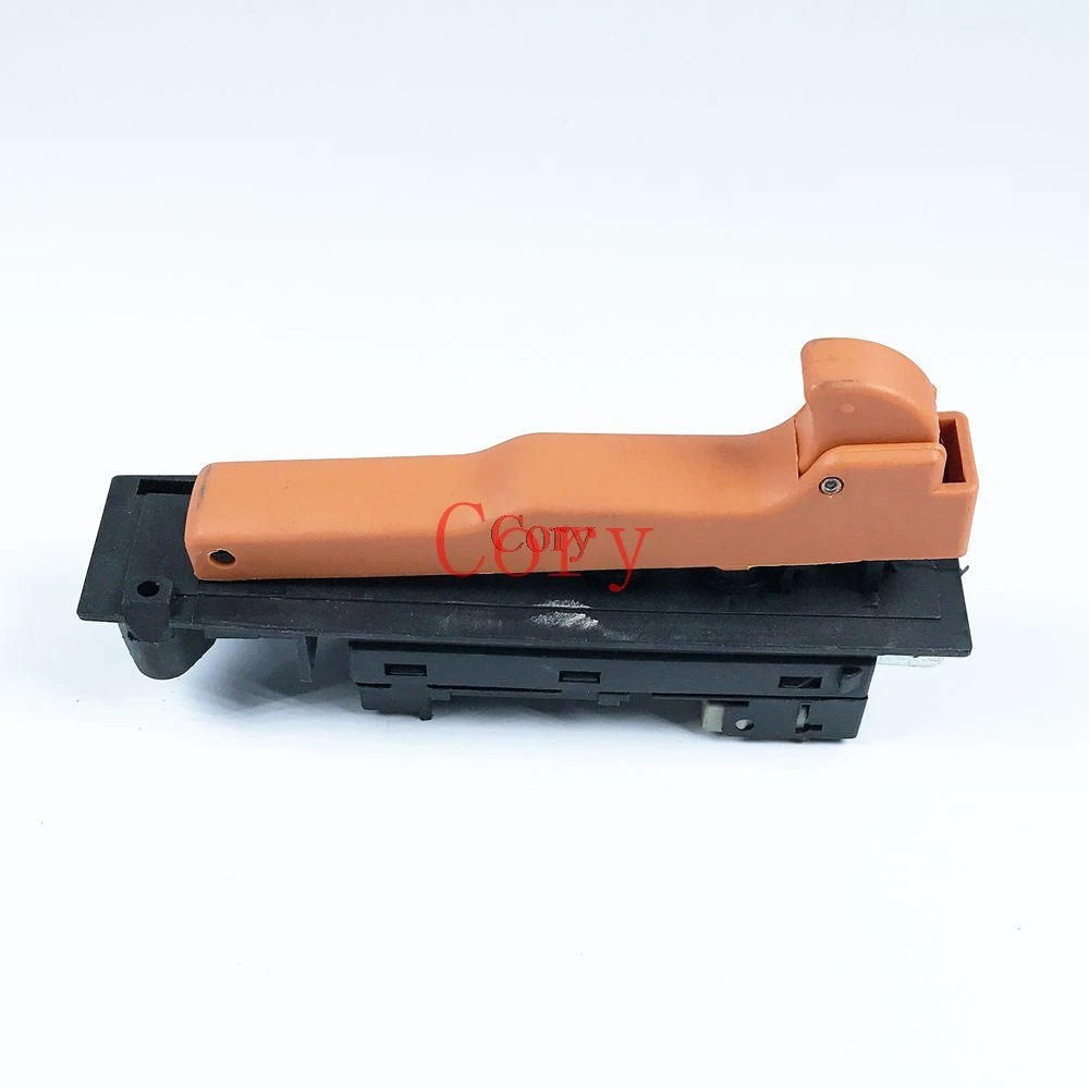 AC 250V 12A Orange/Black Button Lock On Trigger Switch  for Makita 180 G18SE2 Angle Grinder