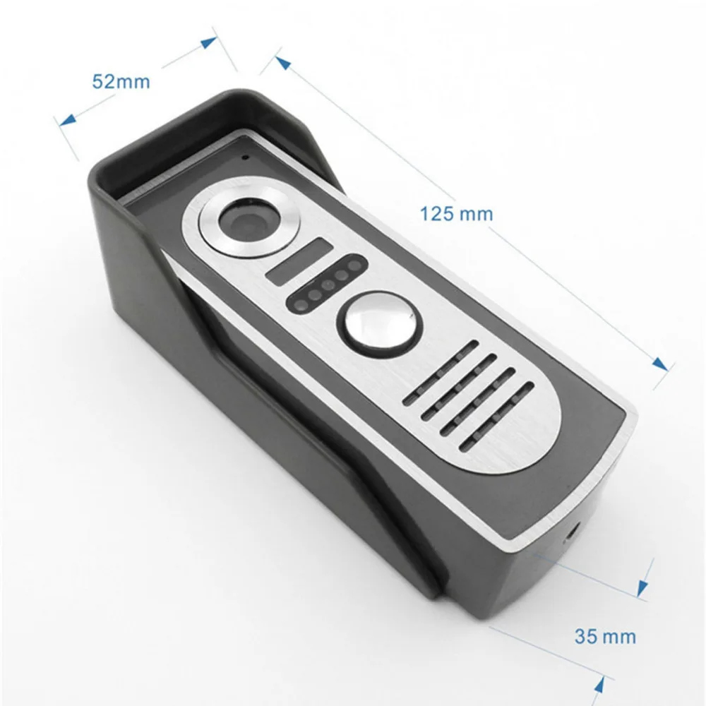 7" WiFi Tuya Smart Video Door Phone Intercom Access Control System Home Wireless Video Intercom 1080P/AHD Wired Doorbell Camera