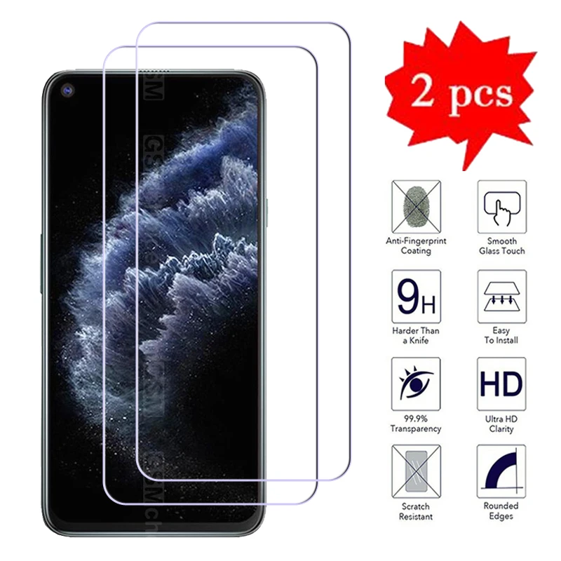 2-1Pcs Tempered Glass For Cubot C30 Screen Protector Cover Phone Explosion Proof Protective Film 6.4 Inch