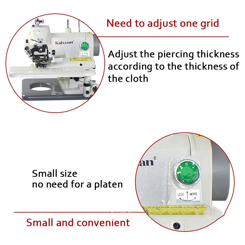 Household Blind Stitching MachineSmall Desk Edge Sewing Machine Blind Stitching Machine Trousers Hemming Reeling Machine