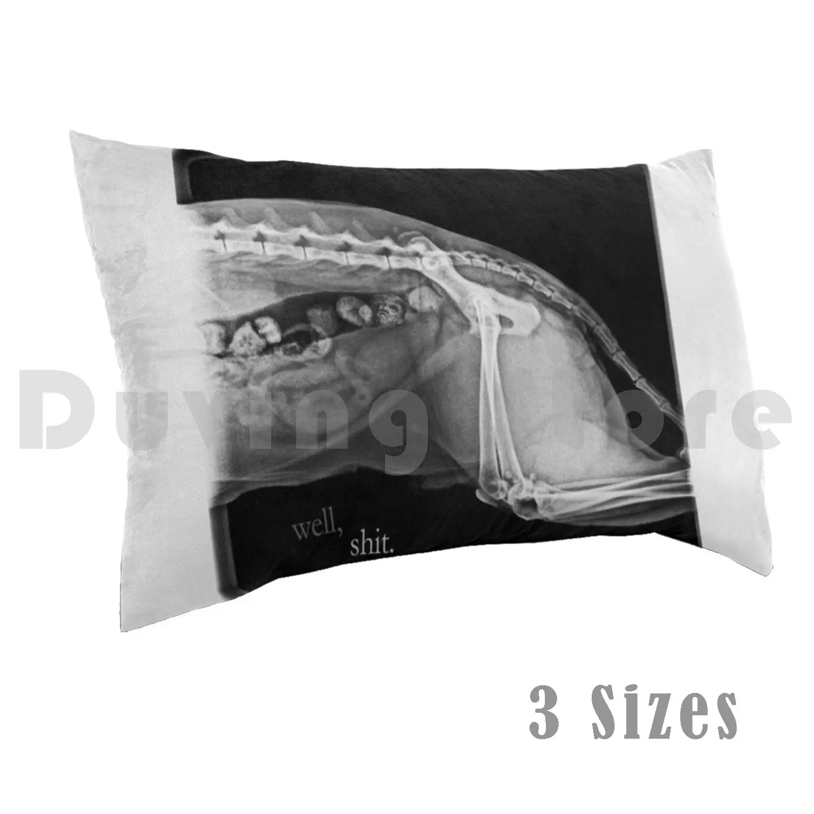 Pillow case That Time I Took My Cat To The Vet , And I Thought He Had Tumors Growing , But They Took His X-Ray