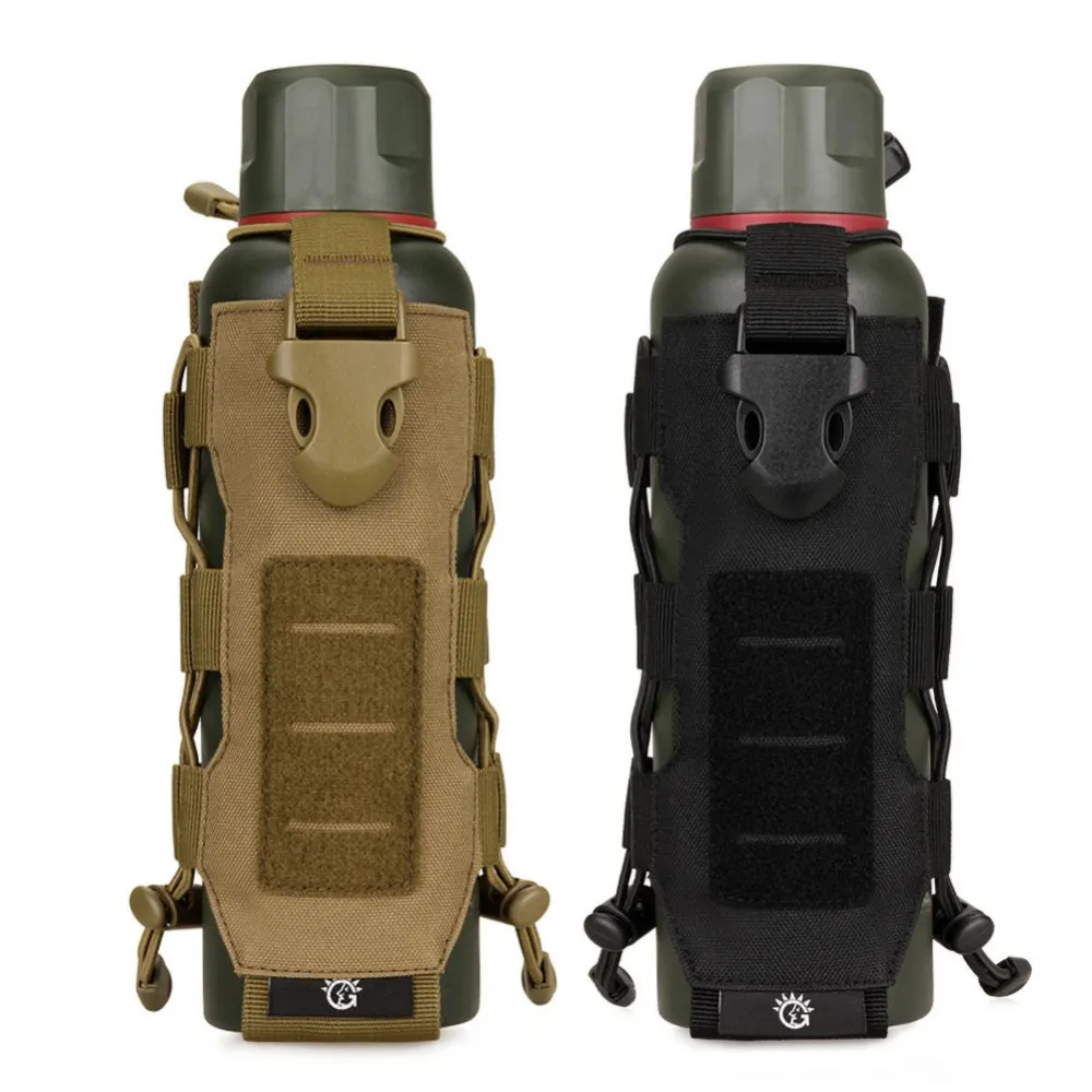 Travel Bag Camping Water Bottle Tactical Molle Nylon Pouch Canteen Cover Holster Kettle Bags Climbing Water Bottle Holder