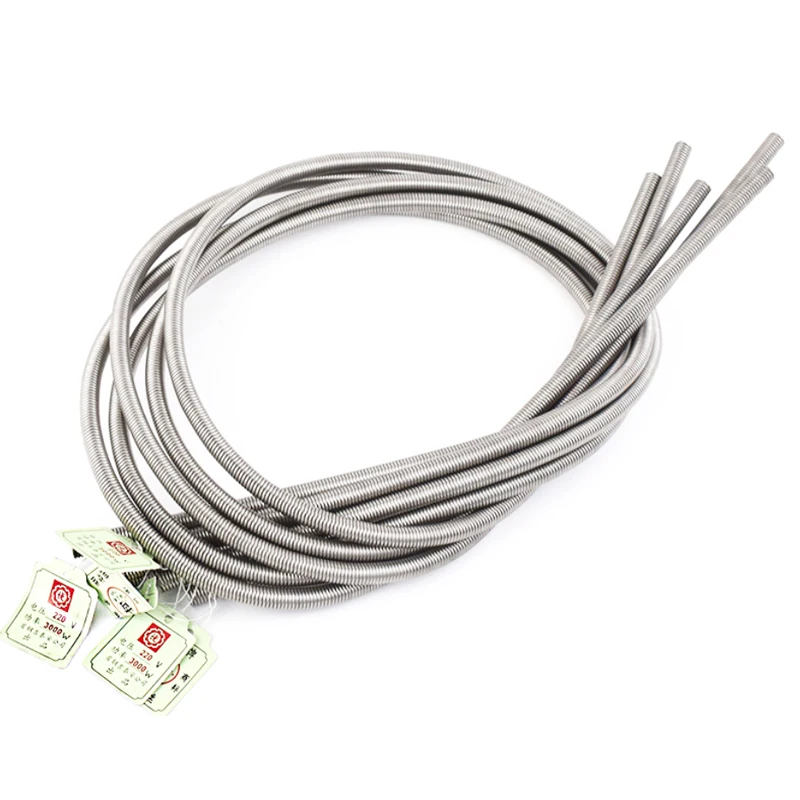 5 قطعة/المجموعة 1000W-2000W المقاومة سلك 220V FeCrAl سلك تسخين كهربائي فرن إلكتروني سلك المنزل صناعة لوازم