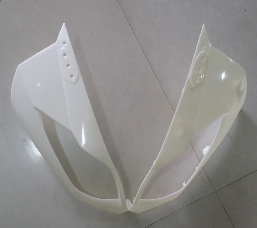 

Unpainted Front Upper Fairing Headlight Cowl Nose Fit For Kawasaki Ninja ZX636 ZX600 ZX6R ZX-6R 2009 2010 2011 2012