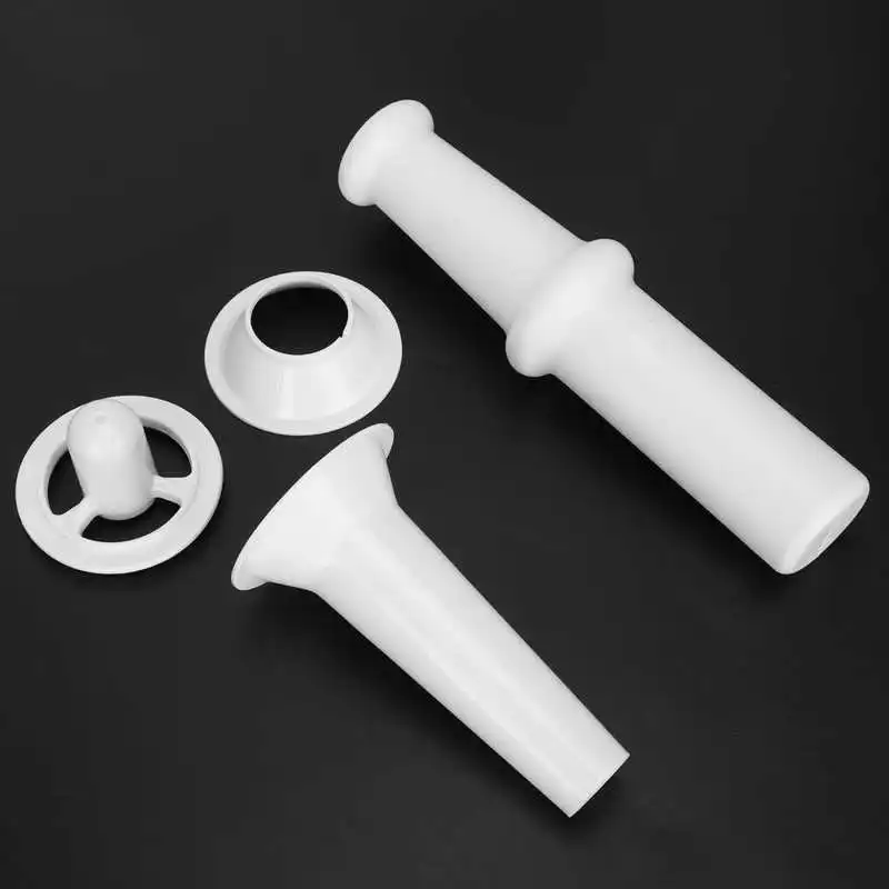 Food Pusher Sausage Filling Nozzle Kubbe Attachment for 7# Universal Meat Grinder Sausage Nozzle Outlet