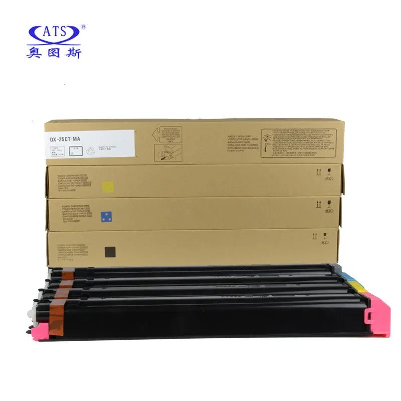 4PCS/Set TN BK415g CMY140g Toner Cartridge For Sharp DX-2008UC 2508NC DX-25 DX25 DX-25CT-MA  Compatible Copier Spare Parts