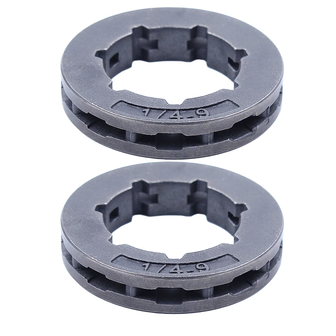 2pcs/lot 1/4-9T Rim Sprocket For Husqvarna 154 254 257 262 Jonsered 490 590 450 Poulan 20 STIHL MS170 MS180 Garden Tools