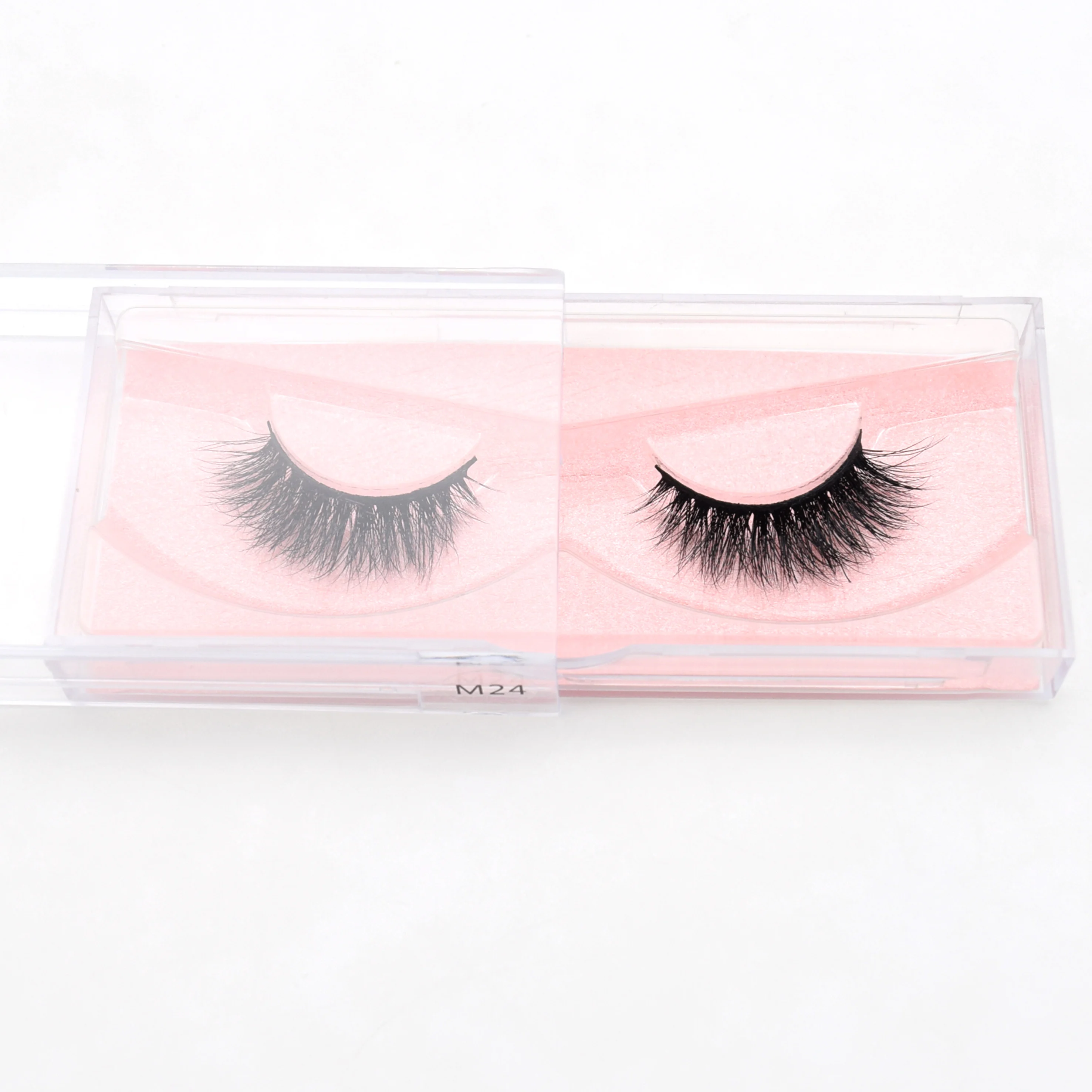 Visofree Mink Eyelashes 3D Mink Hair False Eyelashes Natural Thick Long Eye Lashes Makeup Eyelashes Beauty Extension Tools M24