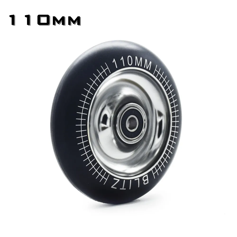 【100mm 110mm】 【84A 88A】MGP branded wheel High precision aluminium alloy Hub inline scooter wheel heavy speed roller