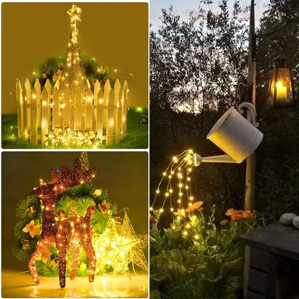 Lâmpadas led string mini bateria alimentado estrelado fada lâmpadas para o quarto natal pop ano festas de casamento peça central decoração